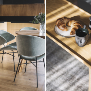 garnizon kuchnia jadalnia studio kreatura drewniany stol